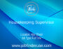 Housekeeping Supervisor