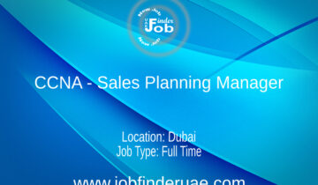 CCNA - Sales Planning Manager
