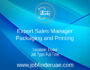 Export Sales Manager – Packaging and Printing