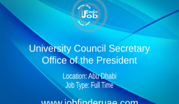 University Council Secretary -Office of the President