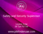 Safety and Security Supervisor
