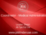 Coordinator - Medical Administration