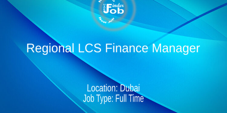 Regional LCS Finance Manager