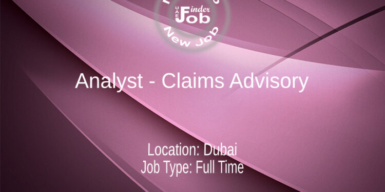Analyst - Claims Advisory