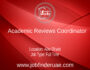 Academic Reviews Coordinator