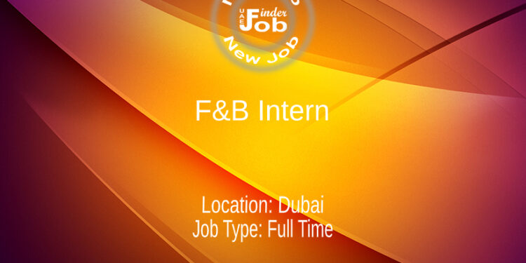 F&B Intern