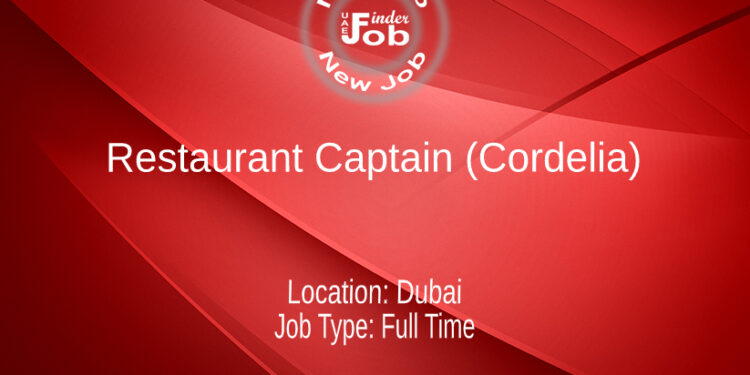 Restaurant Captain (Cordelia)