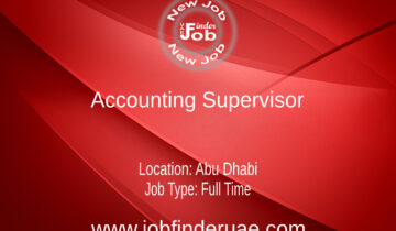 Accounting Supervisor