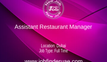 Assistant Restaurant Manager