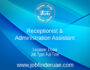 Receptionist & Administration Assistant