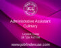Administrative Assistant, Culinary