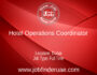 Hotel Operations Coordinator