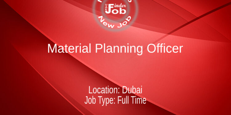 Material Planning Officer