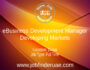 eBusiness Development Manager Developing Markets