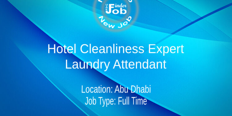 Hotel Cleanliness Expert-Laundry Attendant