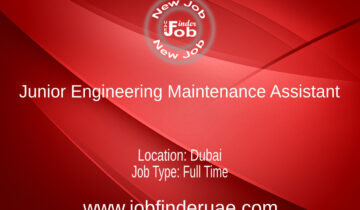 Junior Engineering Maintenance Assistant