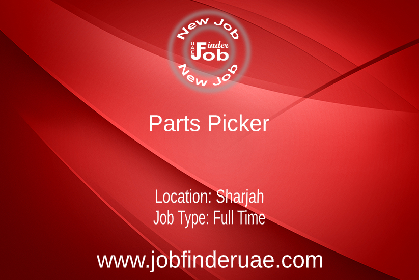 Parts Picker Job Finder UAE