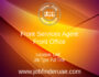 Front Services Agent - Front Office