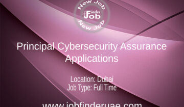 Principal Cybersecurity Assurance-Applications