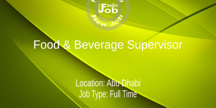 Food & Beverage Supervisor