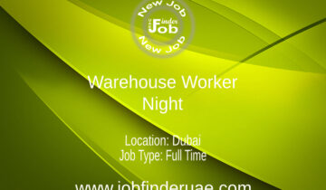 Warehouse Worker – Night