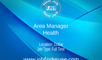 Area Manager - Health