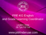 PRE-KG English and Grade Learning Coordinator