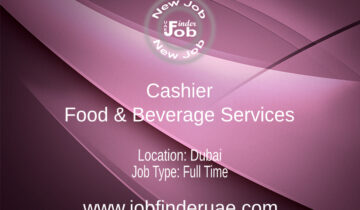 Cashier-Food & Beverage Services