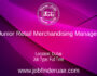 Junior Retail Merchandising Manager