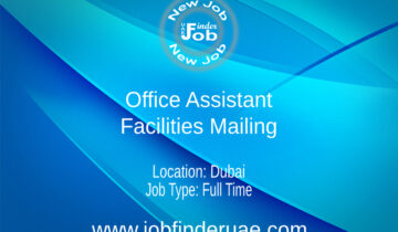 Office Assistant- Facilities Mailing