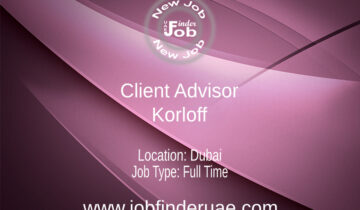 Client Advisor - Korloff