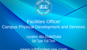 Facilities Officer - Campus Physical Development and Services