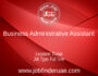 Business Administrative Assistant