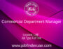 Commercial Department Manager