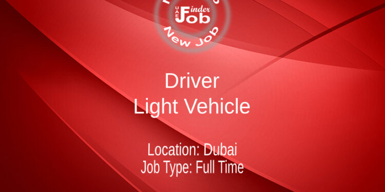 Driver - Light Vehicle