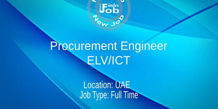 Procurement Engineer - ELV/ICT