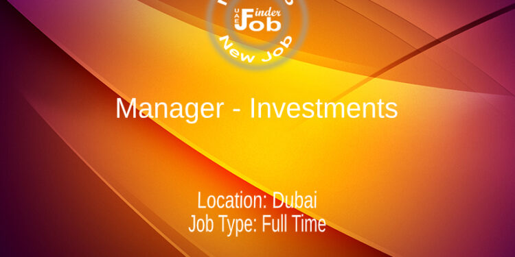 Manager - Investments